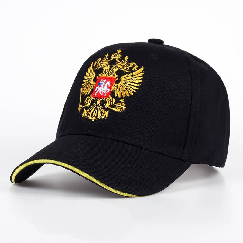 New Unisex Cotton Outdoor Baseball Cap Russian Emblem Embroidery Snapback Fashion Sports Hats For Men & Women Patriot golf Caps