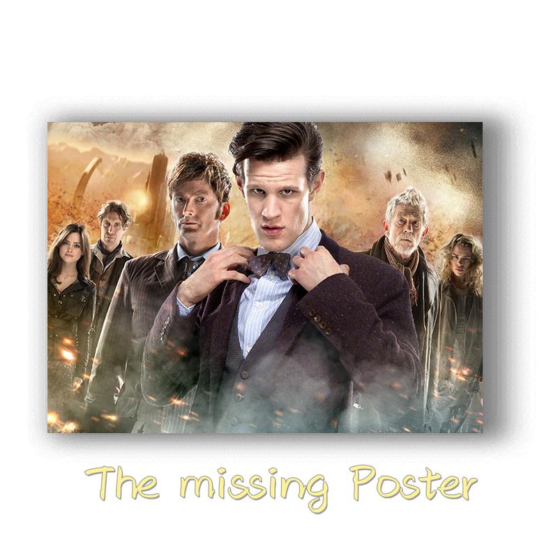 Movie Doctor Who Picture Art Decor White Coated Paper Poster Cafe Bar Wall Decor living room Home Decor