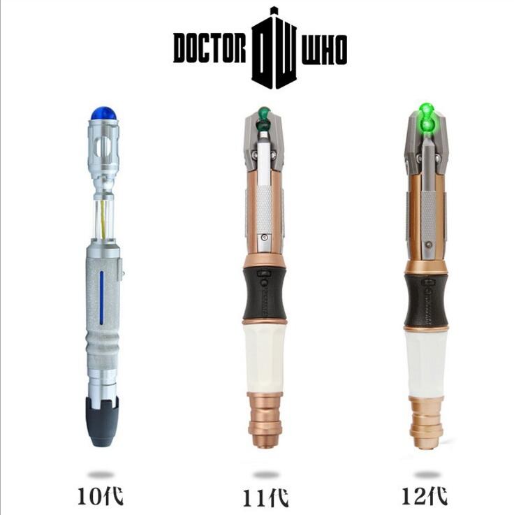 2017 NEW hot Dr.WHO 10th 11th 12th Sonic Screwdriver Doctor who collectors action figure toys Christmas gift doll