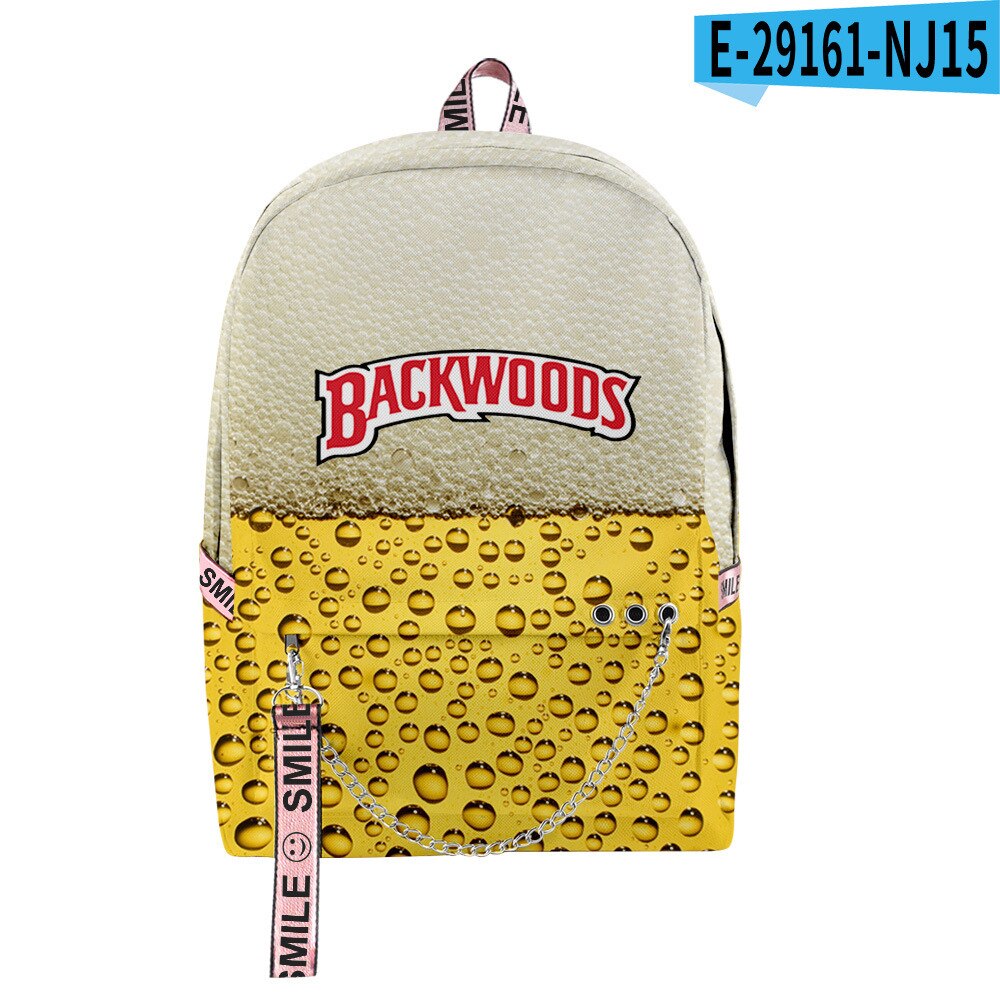 New Style BACKWOODS Beer Fashion 3D Backpack
