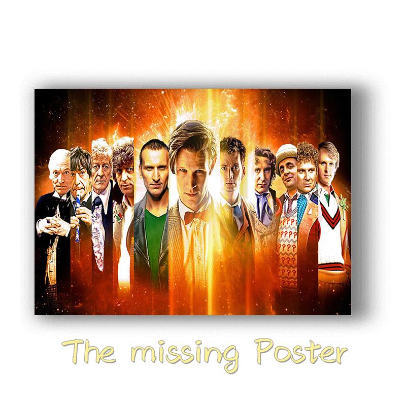 Movie Doctor Who Picture Art Decor White Coated Paper Poster Cafe Bar Wall Decor living room Home Decor