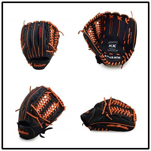 Left Hand Pvc Baseball Glove Youth Catchers Baseball Gloves Red for Adults Guante De Beisbol Sports Entertainment EI50BG