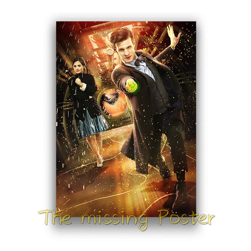 Movie Doctor Who Picture Art Decor White Coated Paper Poster Cafe Bar Wall Decor living room Home Decor