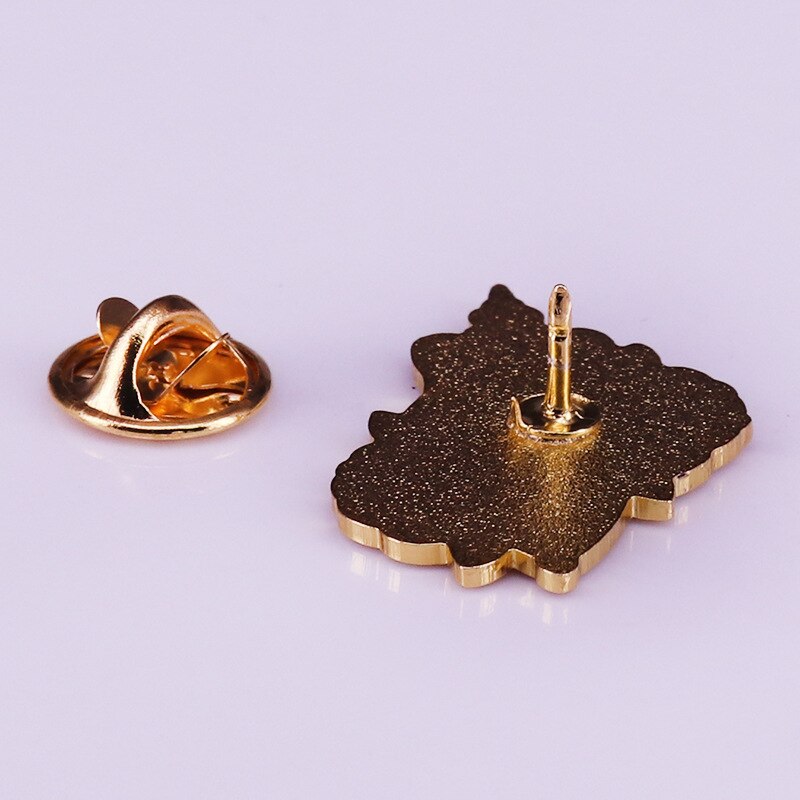 Lucky Water Brooch Magic Bottle Badg