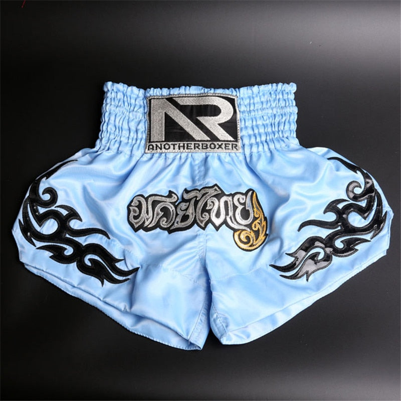 Muay Thai Boxing MMA Shorts for Men's Kids Teenagers MMA Shorts Kickboxing Fighting Trunks Sanda MMA Shorts Sports Short Pants
