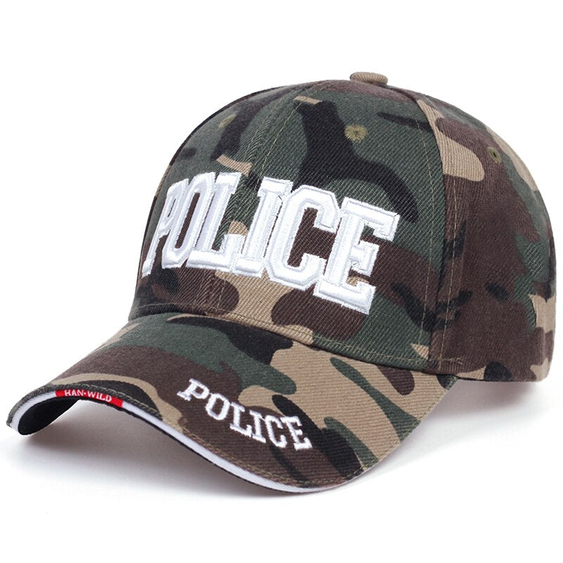 New Fashion Baseball Cap Men Embroidery Army Tactical Snapback Caps Gorras Adjustable Unisex Casual Police Baseball Hat Bone