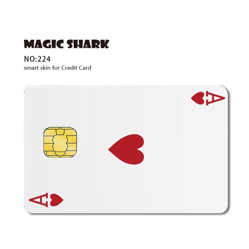 Magic Shark Broke Ice Cream Poker Game Simplson No Fade Film Case Cover Sticker