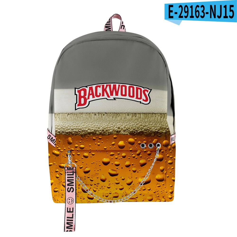 New Style BACKWOODS Beer Fashion 3D Backpack