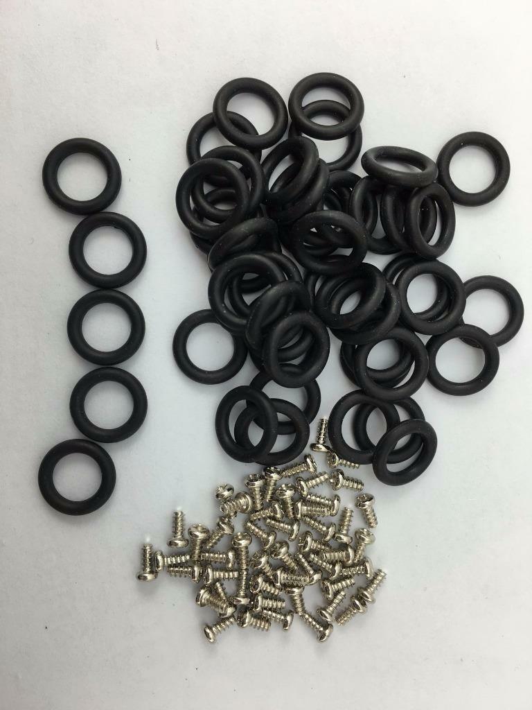 Lot 200 pcs GI Joe Cobra Action Force O-RINGS Waist Bands & 200 pcs screws For 3.75" GI Joe action figures toy