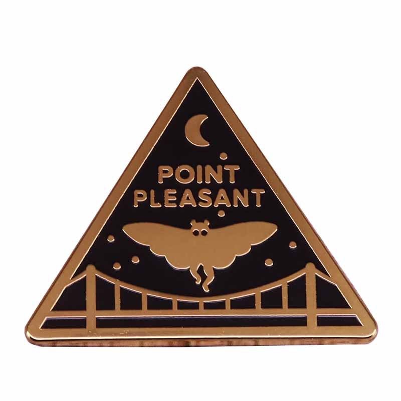Mysterious Moth Man Brooch Natural Science Lovers Accessories Badge