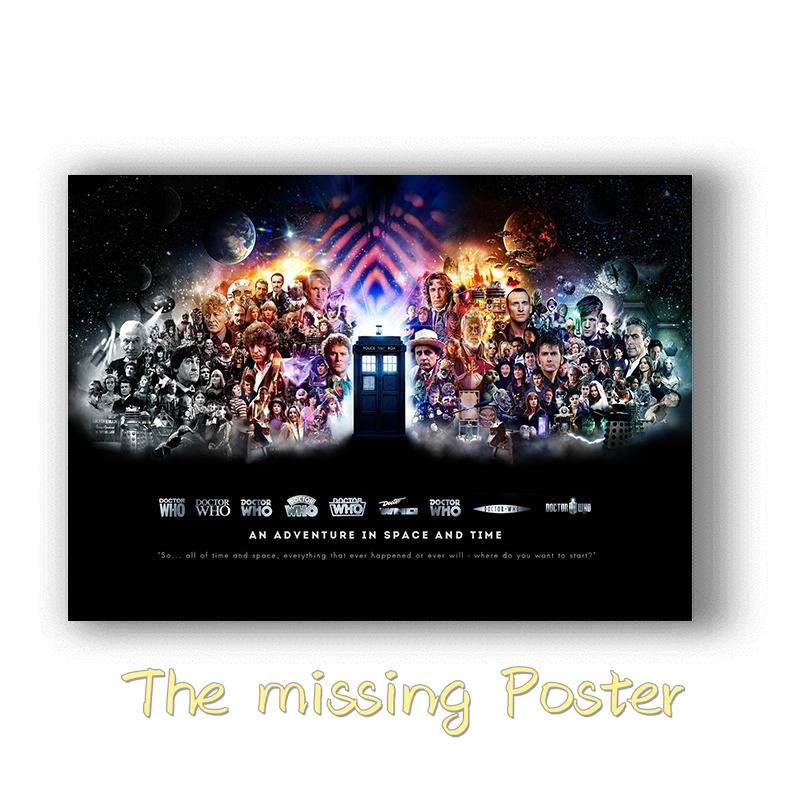 Movie Doctor Who Picture Art Decor White Coated Paper Poster Cafe Bar Wall Decor living room Home Decor
