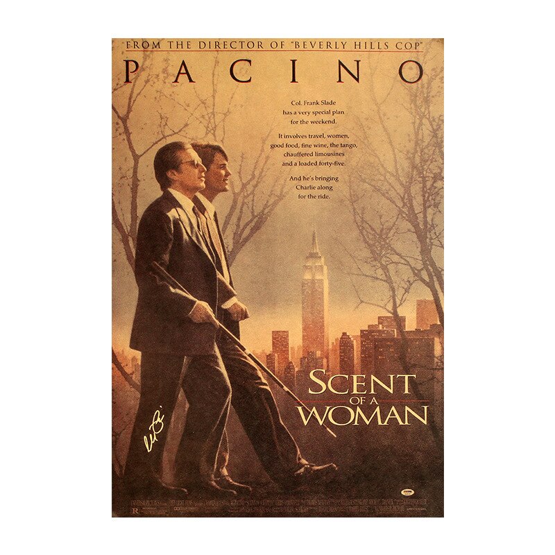 Movie Scent of a Woman Paper Poster Home Decoration Painting 50.5x35cm