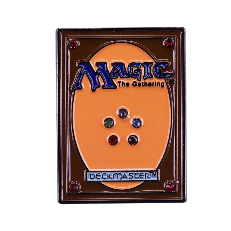 Magic Cartoon Brooch sorcery Wind and Cloud Club Badge