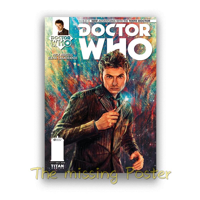Movie Doctor Who Picture Art Decor White Coated Paper Poster Cafe Bar Wall Decor living room Home Decor