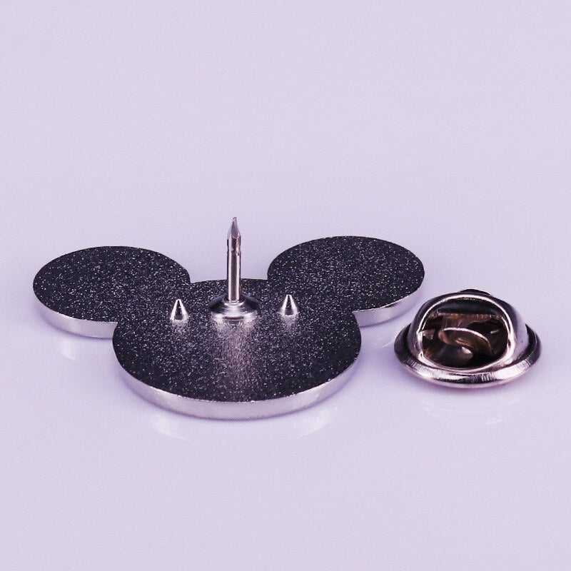 Mickey Castle Flash Brooch Fairytale Fireworks Show Badge Cute Fantasy Accessories