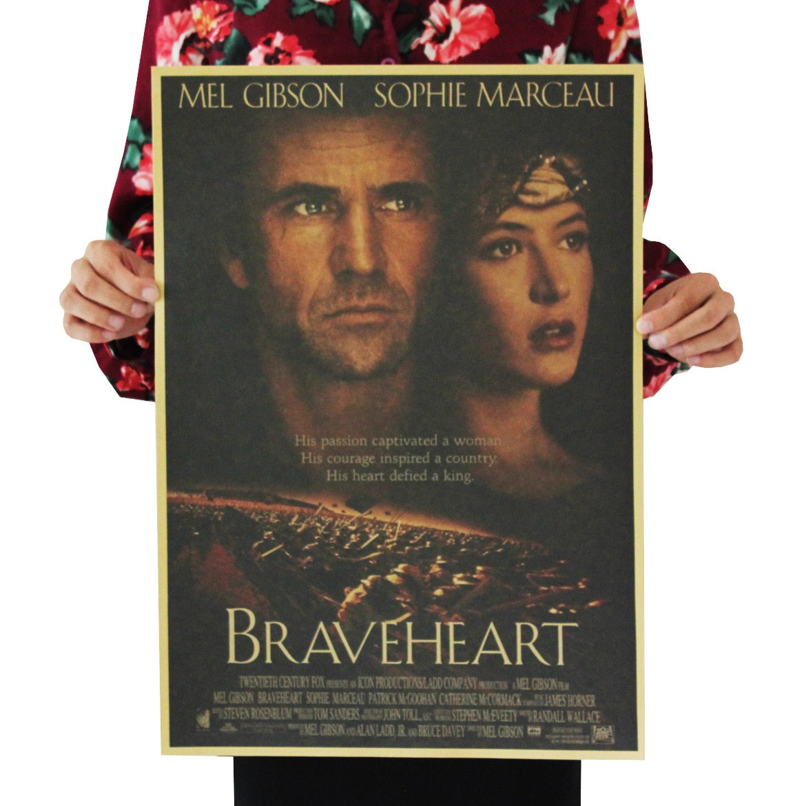 Movie Braveheart poster Home Room Wall Decoration Painting Print