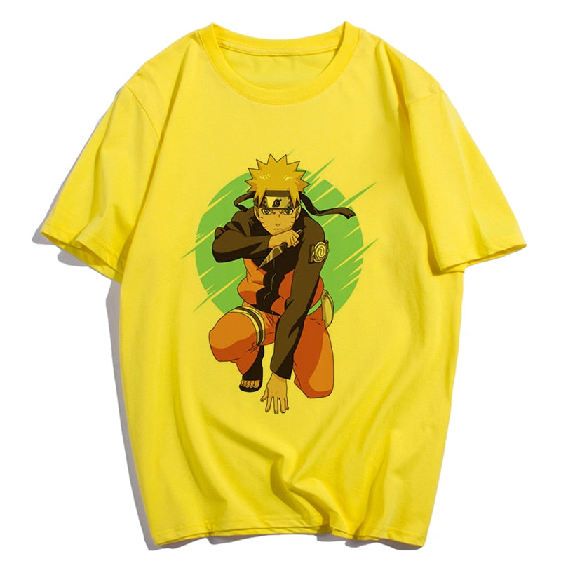 Naruto Hatake Kakashi Graphic Print T-shirt Women Harajuku Aesthetic White Top Plus Size Tshirt Anime Japan Style Female T Shirt