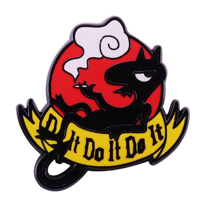 Netflix Animation "Disillusionment" Badge Cute and Funny Heart Demon Luci Brooch