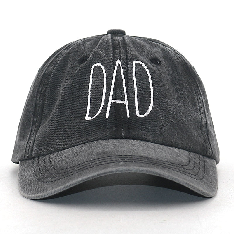 new embroidery DAD MOM fashion cap hat 100% cotton washed soft sport baseball caps couple snapback men women dad hats unisex