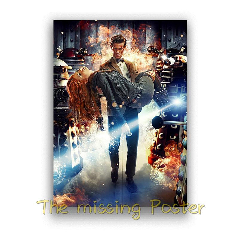 Movie Doctor Who Picture Art Decor White Coated Paper Poster Cafe Bar Wall Decor living room Home Decor