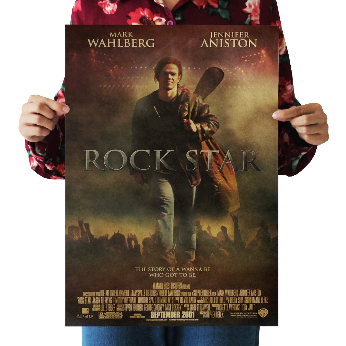 Movie Rock star Poster Home Decoration Wall Kraft Paper Painting Print