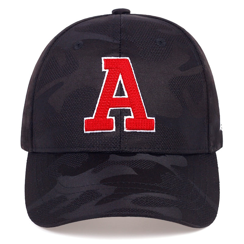 New unisex 3D A embroidery Baseball Cap Unisex Tactical Snapback Hat Hip Hop Outdoor Adjustable Summer Hats sports golf caps