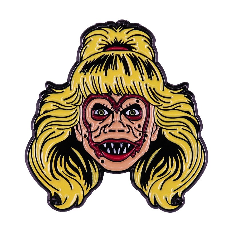 Sinister Girl Susanna Brooch Horror Movie Inspiration Badge Scary Halloween Party