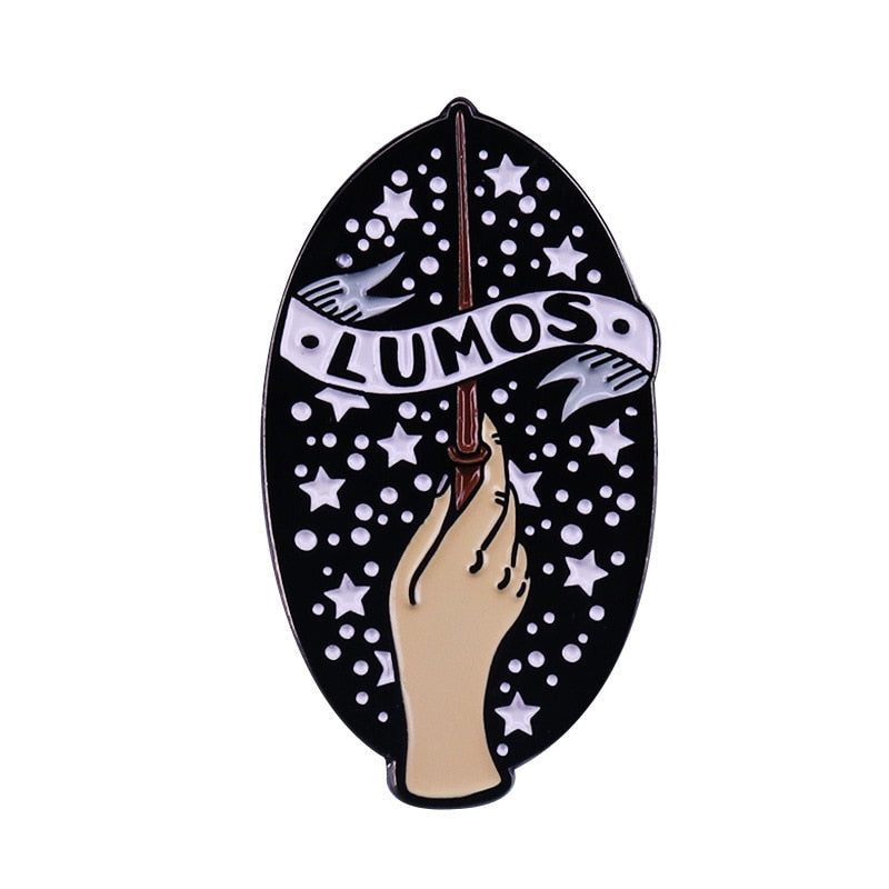 Lumos"Fluorescent Flash"-Magic Brooch