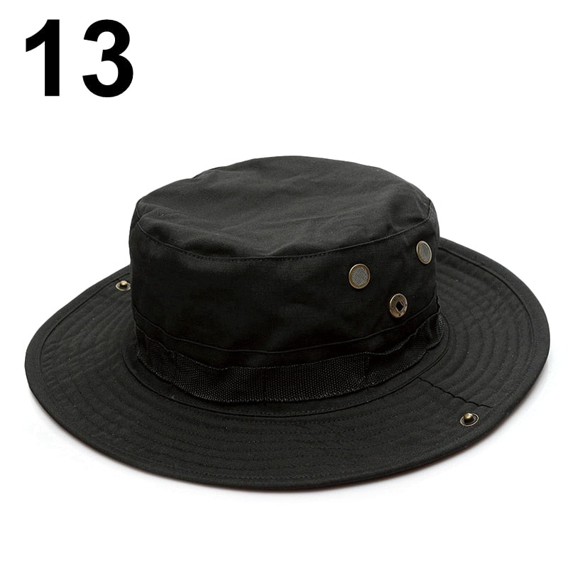 Multicam Boonie Hat Military Camouflage Bucket Hats Army Hunting Outdoor Hiking