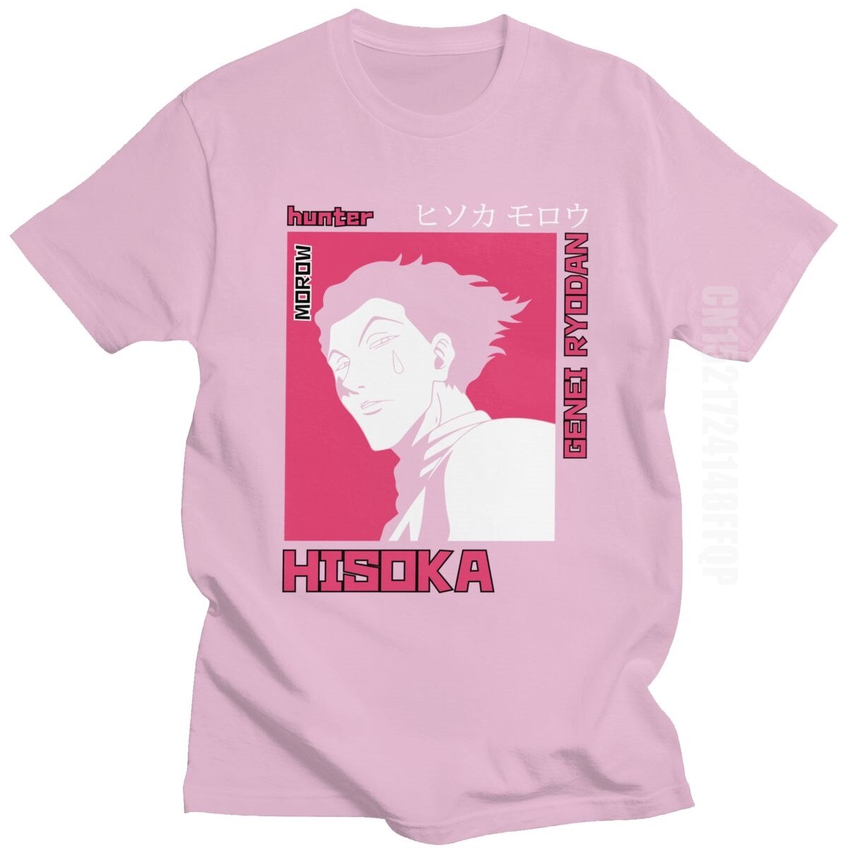 Men's Hunter X Hunter Tshirt Hisoka HXH Anime T Shirt 100% Cotton Clothing Fashion Manga Tee Tops Japan Style Gift Idea T-Shirt