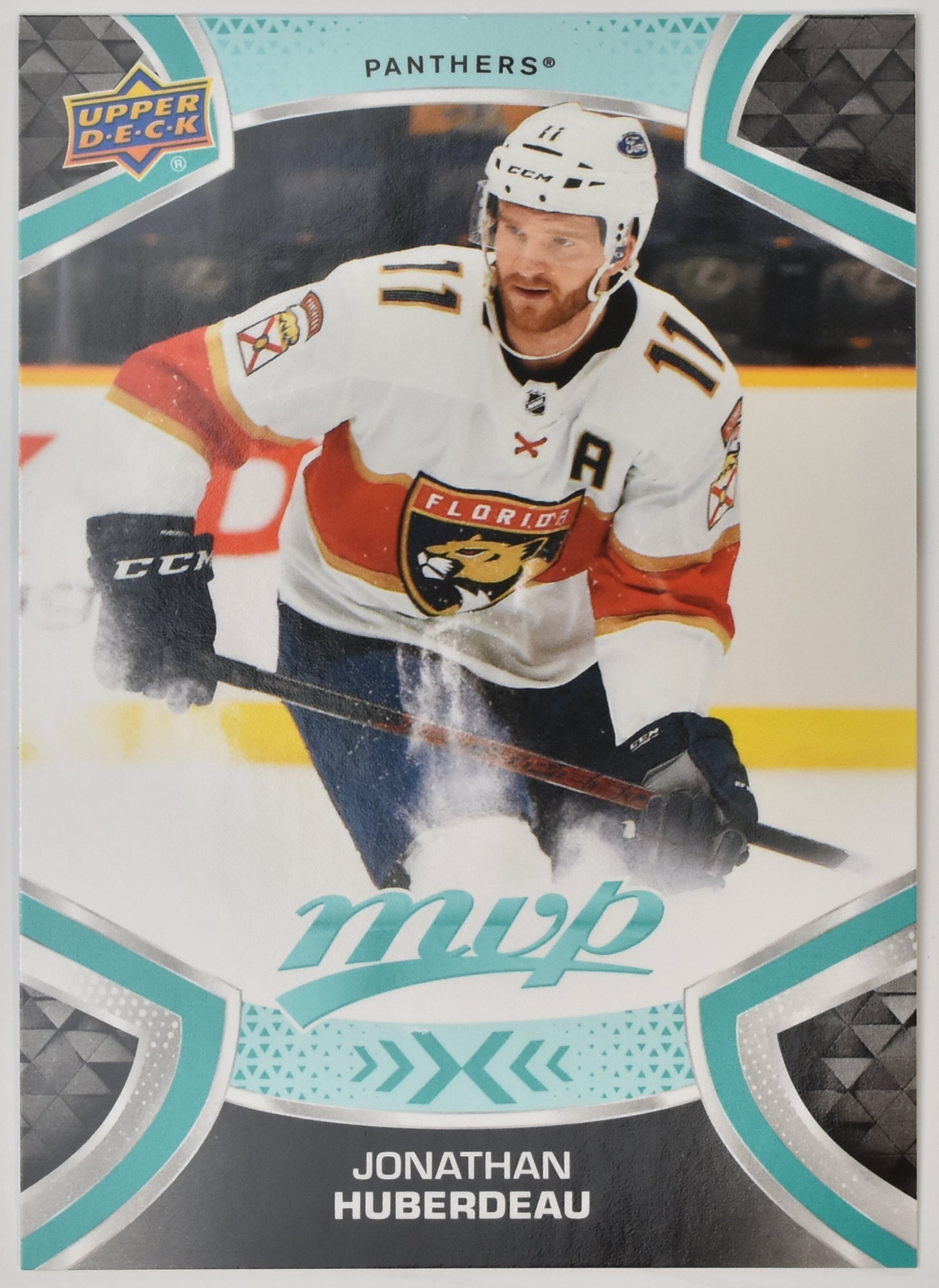 Jonathan Huberdeau 187 Florida MVP NHL Hockey Card Upper Deck 2021-2022