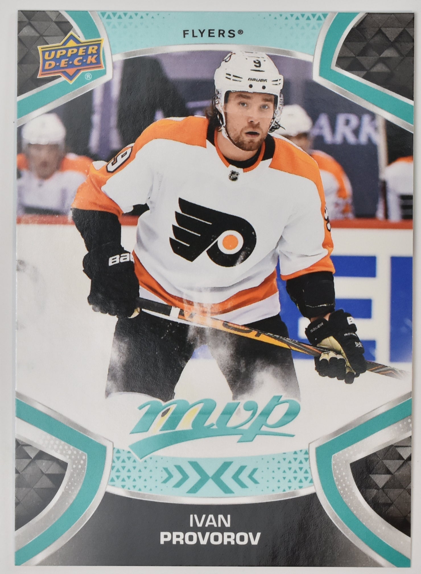 Ivan Provorov 109 Flyers MVP NHL Hockey Card Upper Deck 2021-2022