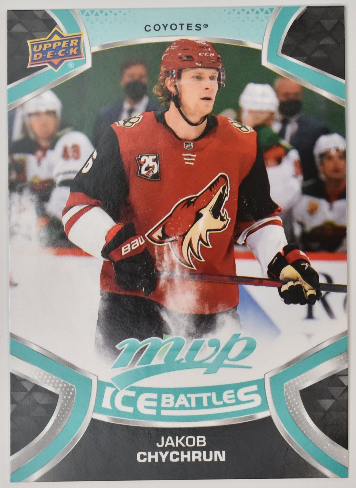Jakob Chychrun 23 Ice Battles MVP NHL Hockey Card Upper Deck 2021-2022