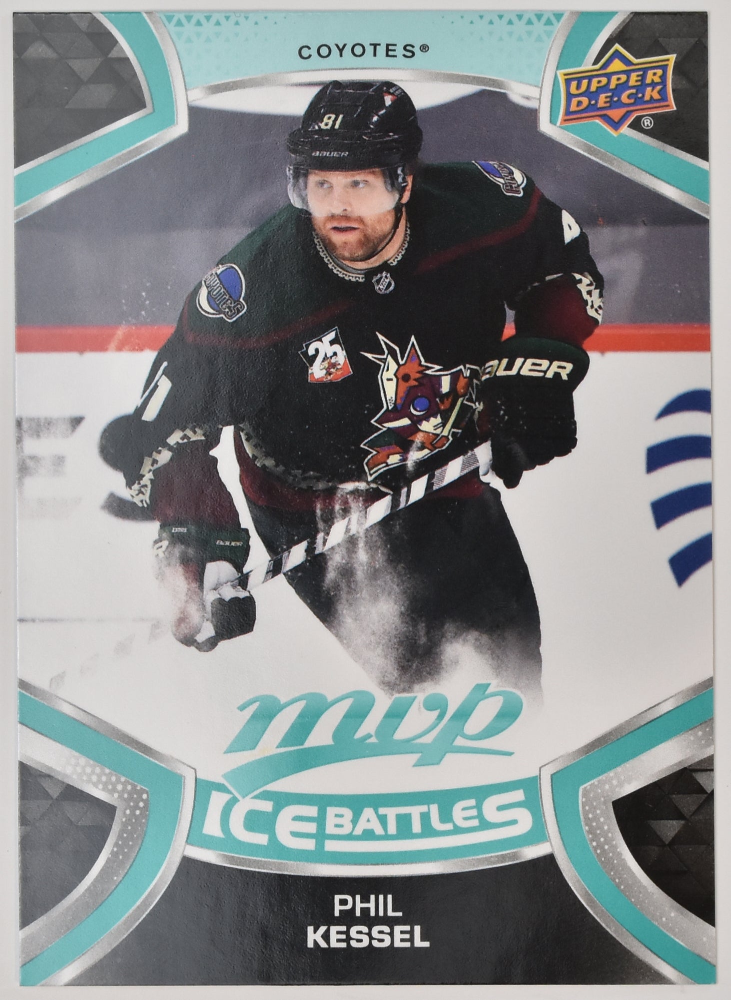 Phil Kessel 181 Ice Battles MVP NHL Hockey Card Upper Deck 2021-2022