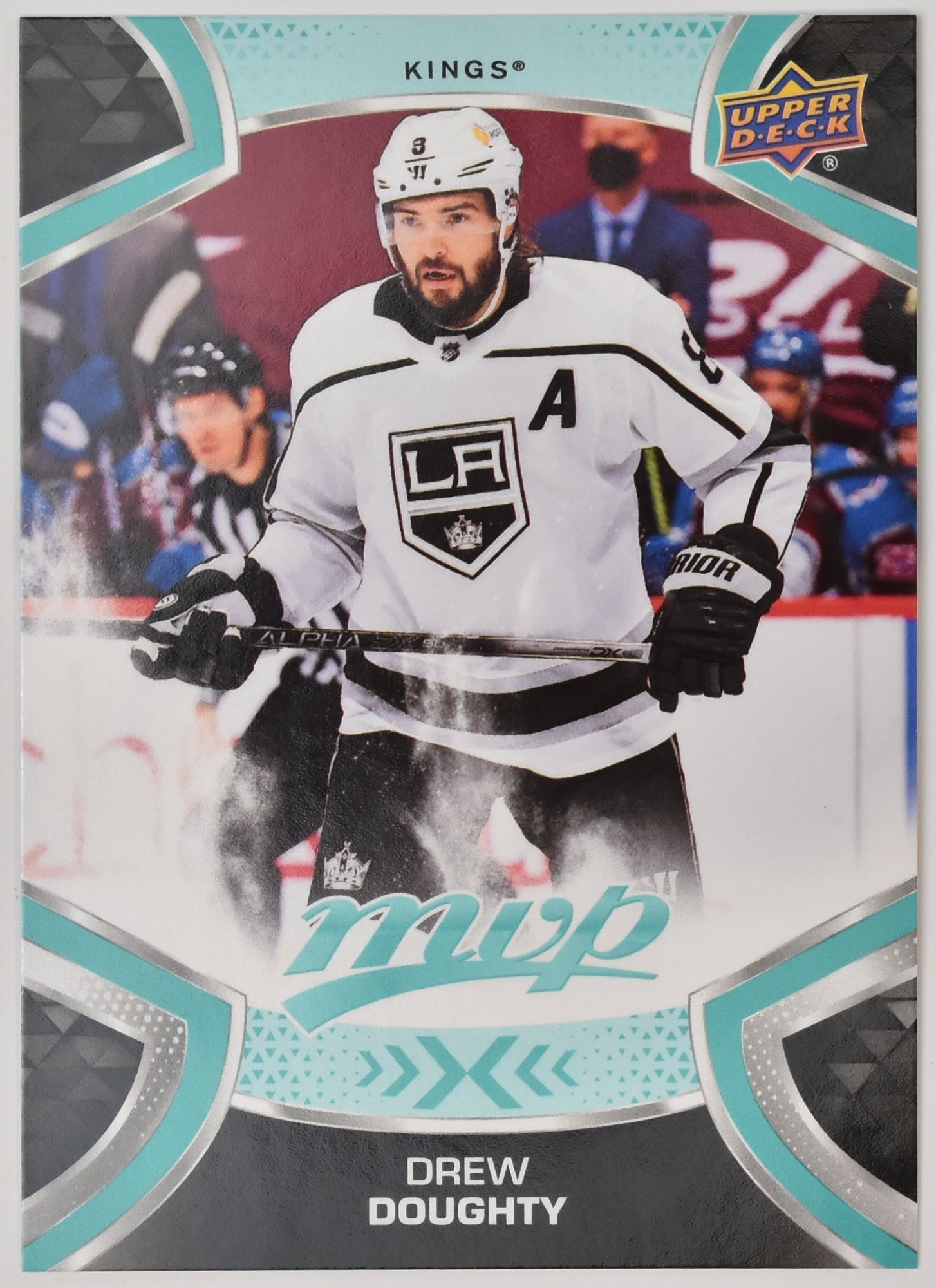 Drew Doughty 90 LA Kings MVP NHL Hockey Card Upper Deck 2021-2022