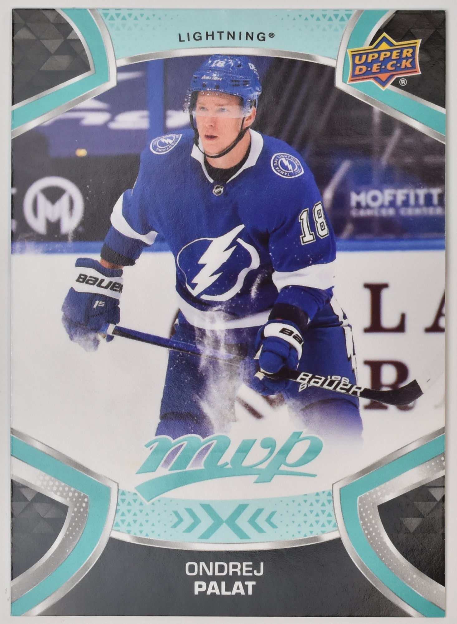 Ondrej Palat Lighting 59 MVP NHL Hockey Card Upper Deck 2021-2022