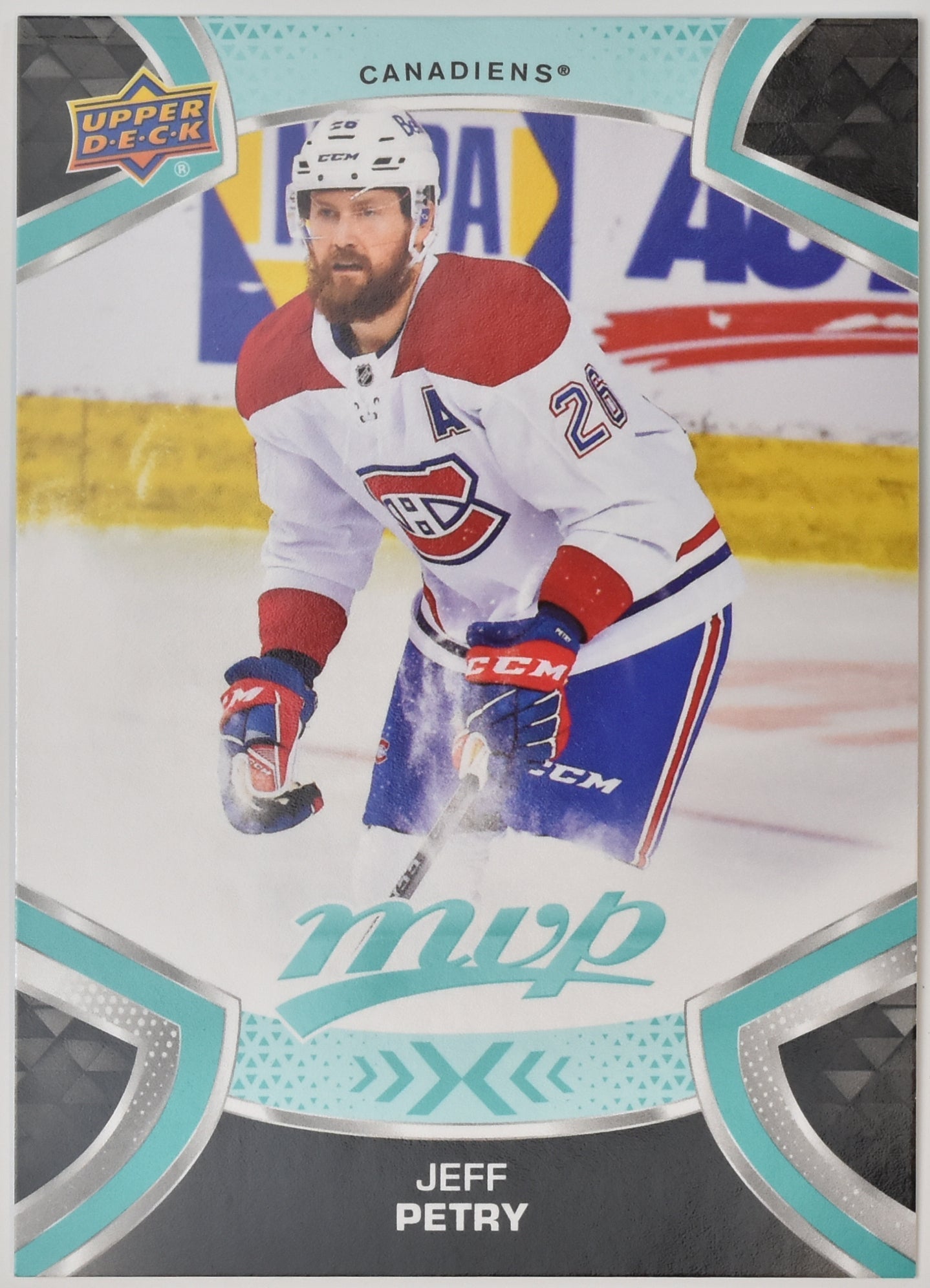 Jeff Petry 42 MVP NHL Hockey Card Upper Deck 2021-2022