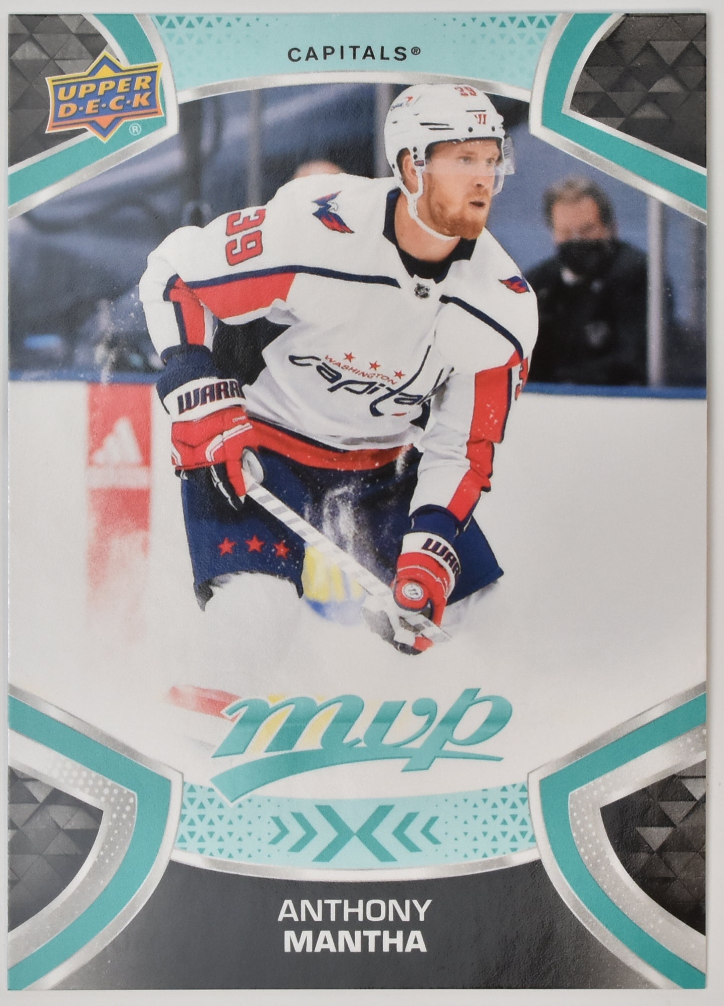 Anthony Mantha 185 Capitals MVP NHL Hockey Card Upper Deck 2021 Mint
