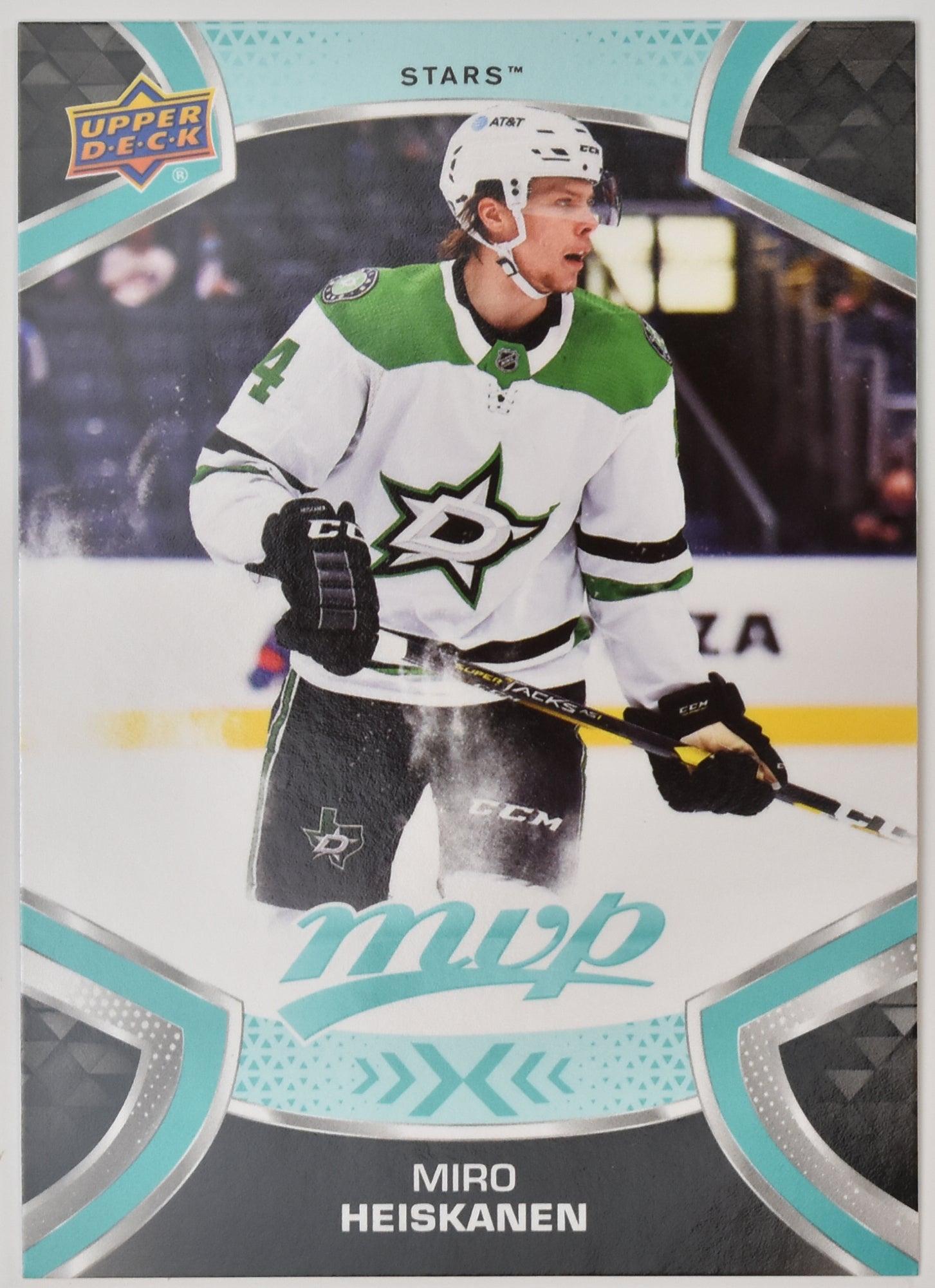 Miro Heiskanen 4 Dallas Stars MVP NHL Hockey Card Upper Deck 2021-2022
