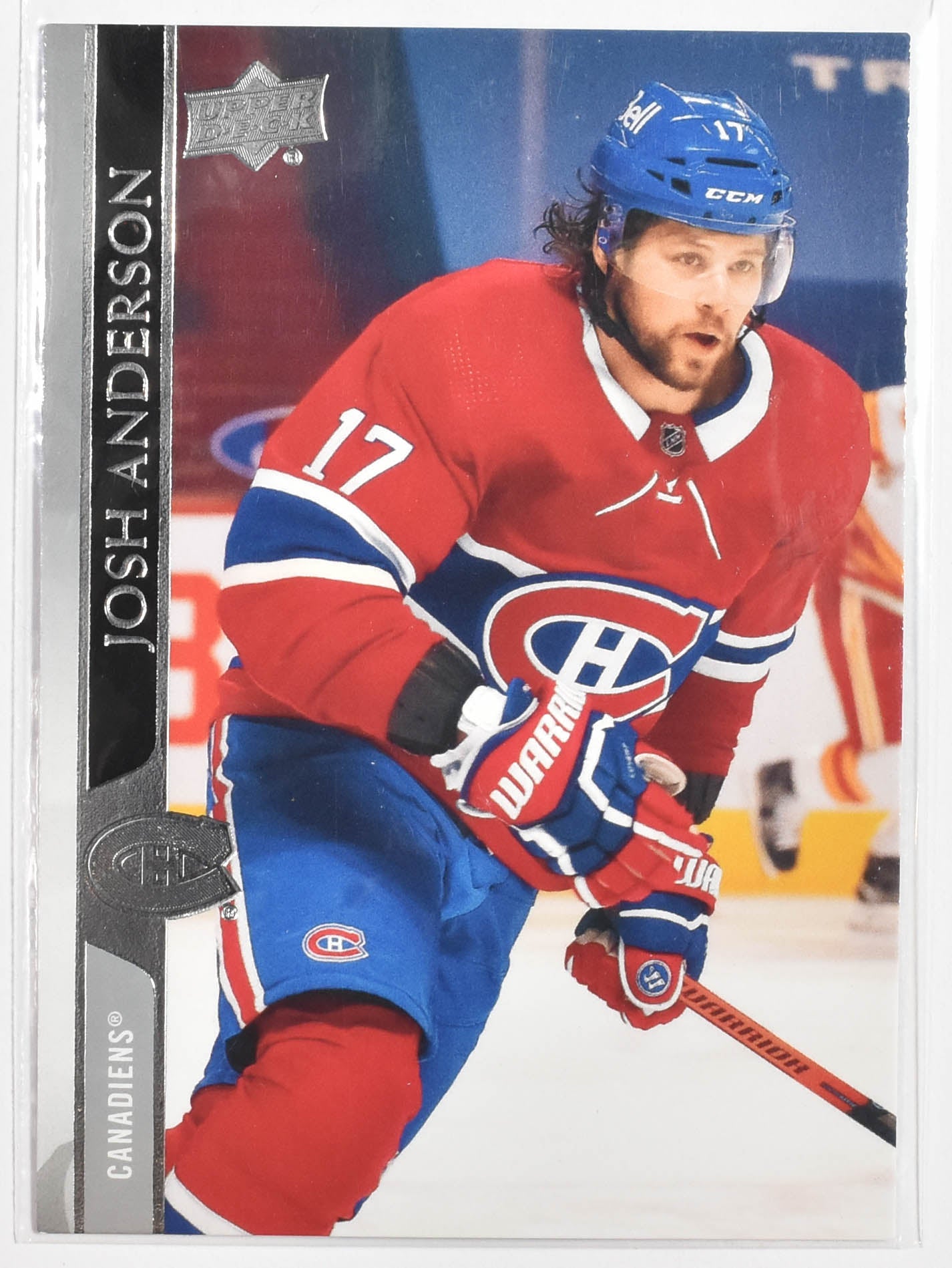 Josh Anderson 572 Canadiens Upper Deck 2021 Extended Series