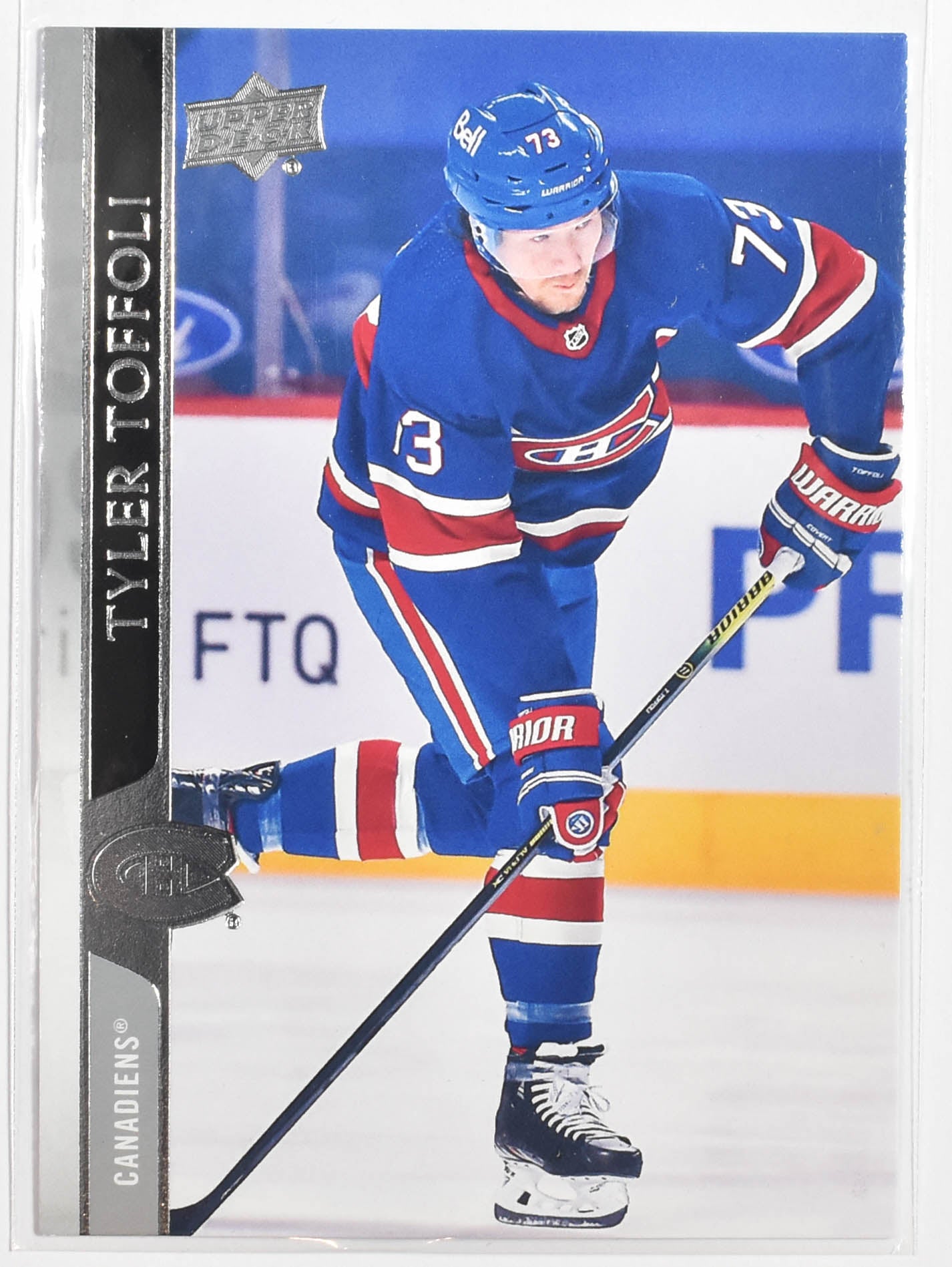 Tyler Toffoli 574 Canadiens Upper Deck 2021 Extended Series