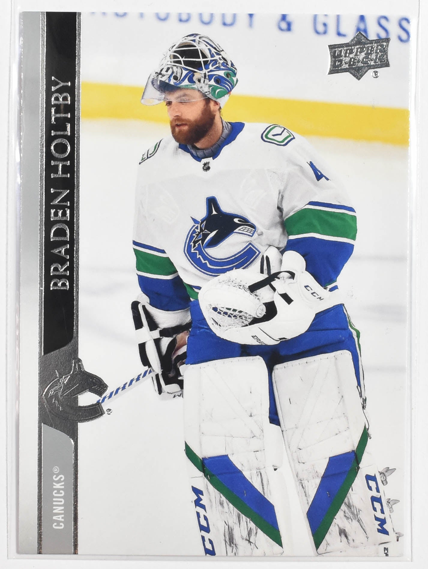 Braden Holtby 635 Canucks Upper Deck 2021 Extended Series
