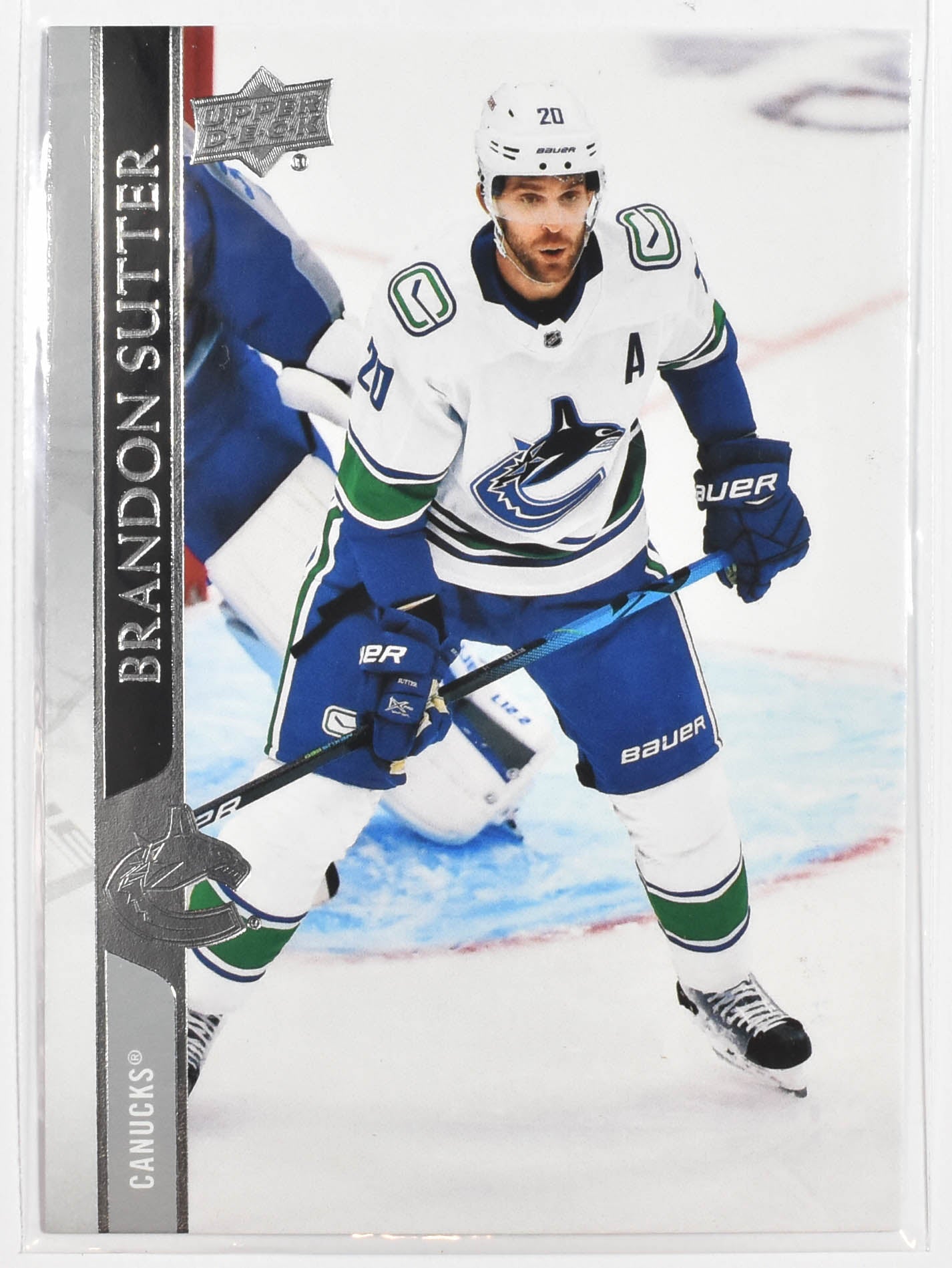 Brandon Sutter 638 Canucks Upper Deck 2021 Extended Series