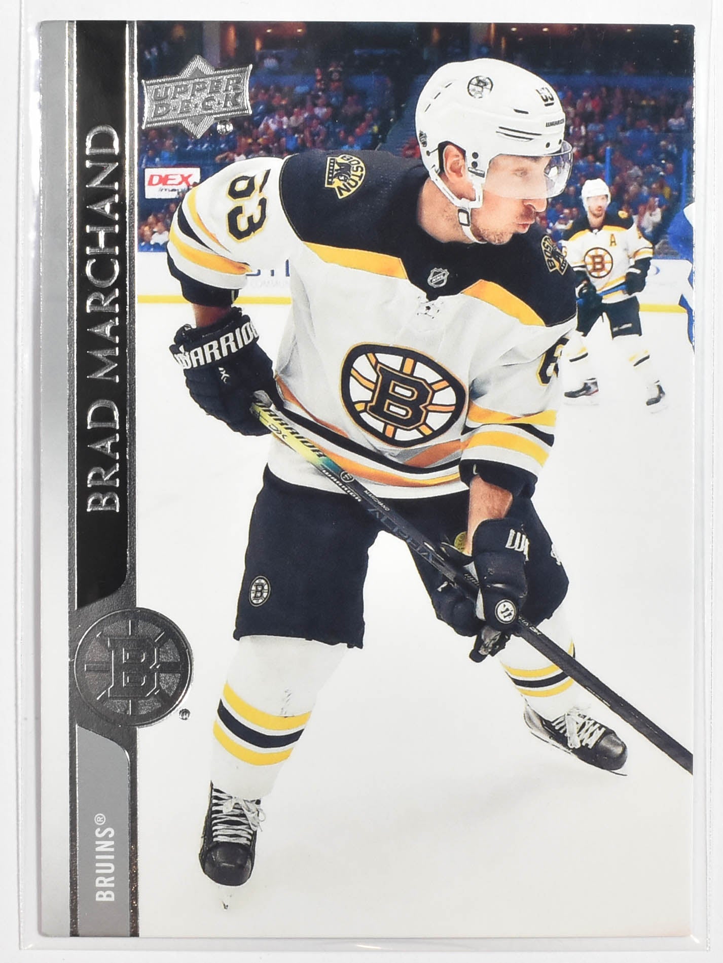 Brad Marchand 269 Boston Bruins Upper Deck 2021 Extended Series