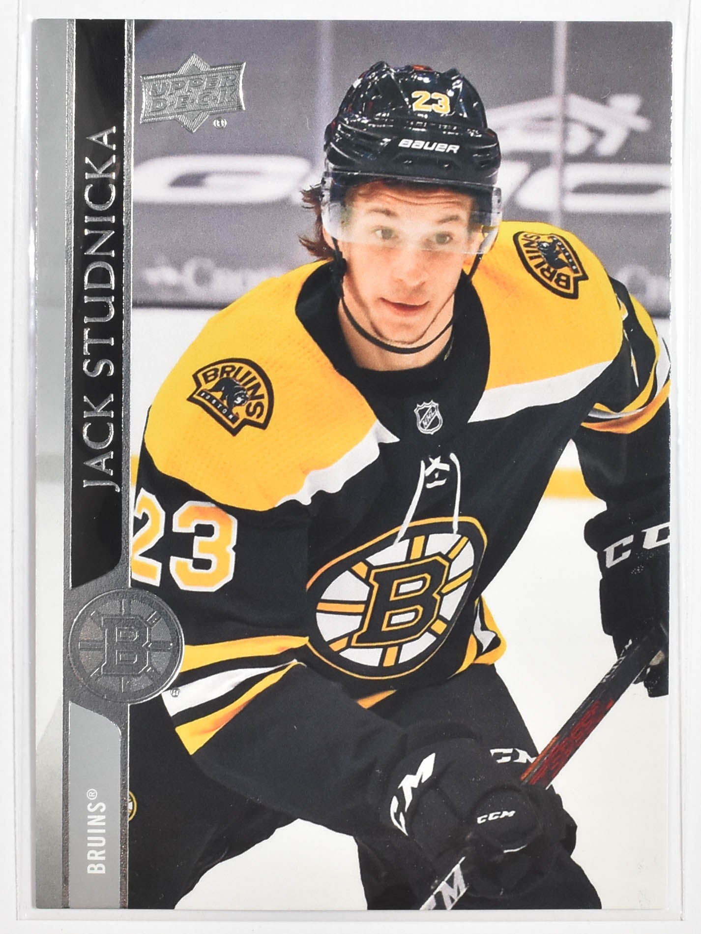 Jack Studnicka 511 Boston Bruins Upper Deck 2021 Extended Series