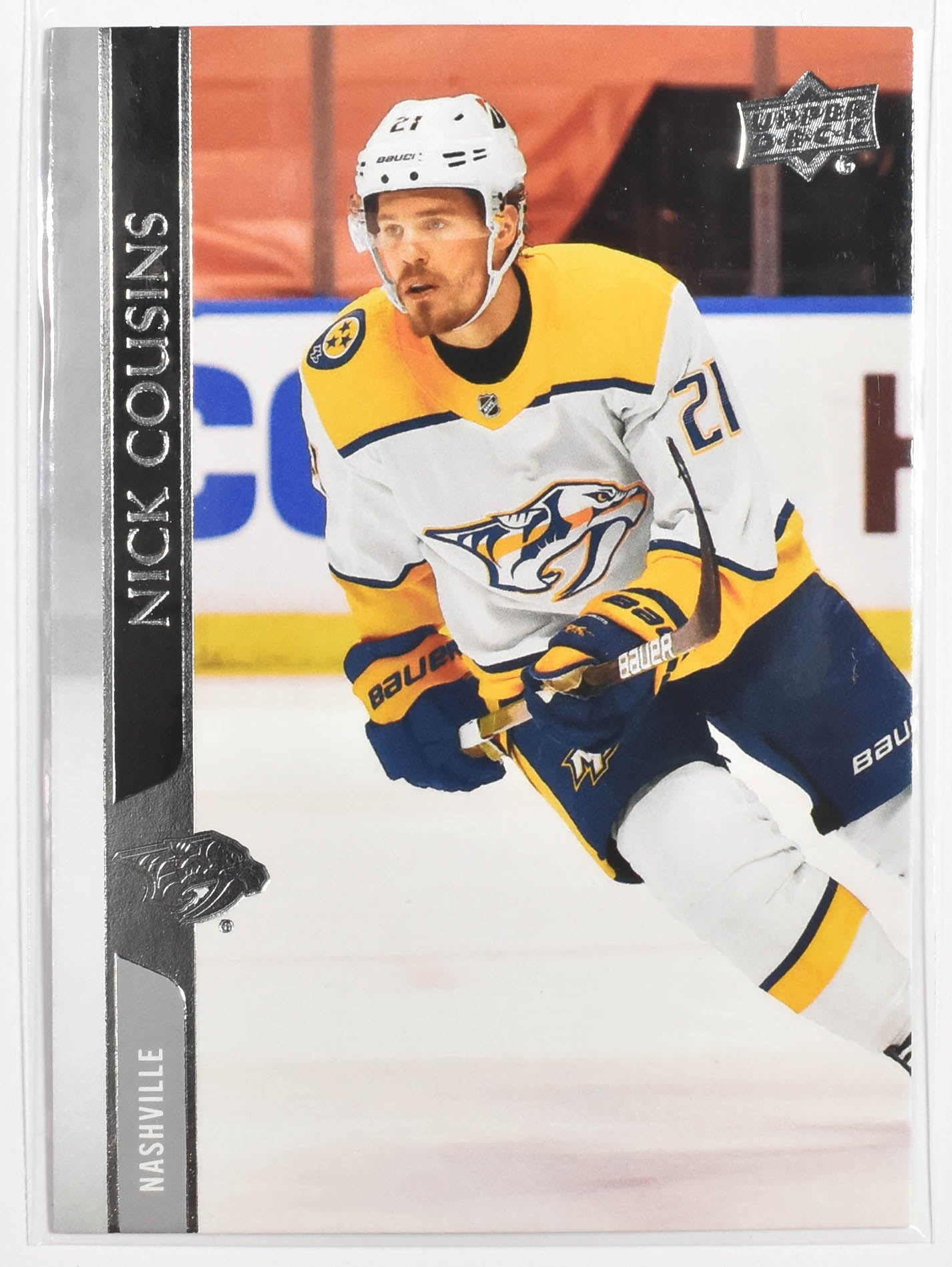 Nick Cousins 577 Nashville Predators Upper Deck 2021 Extended Series