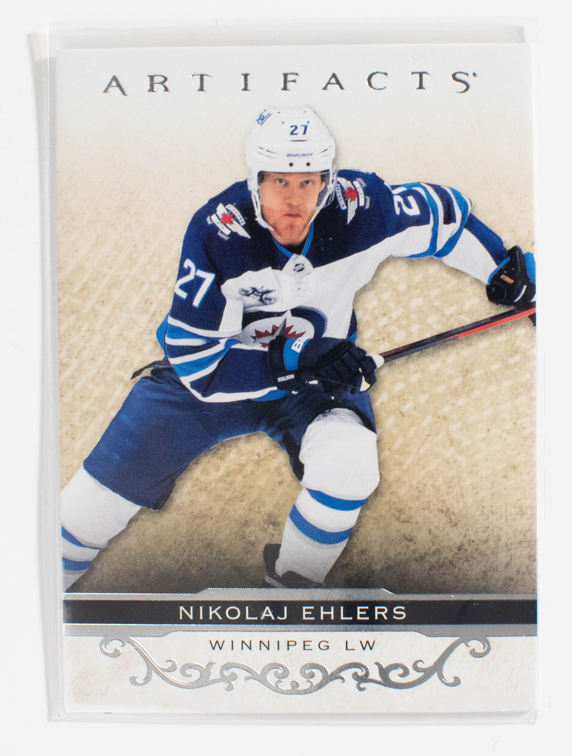 Nikolaj Ehlers 94 Jets 21-22 Artifacts Hockey Silver