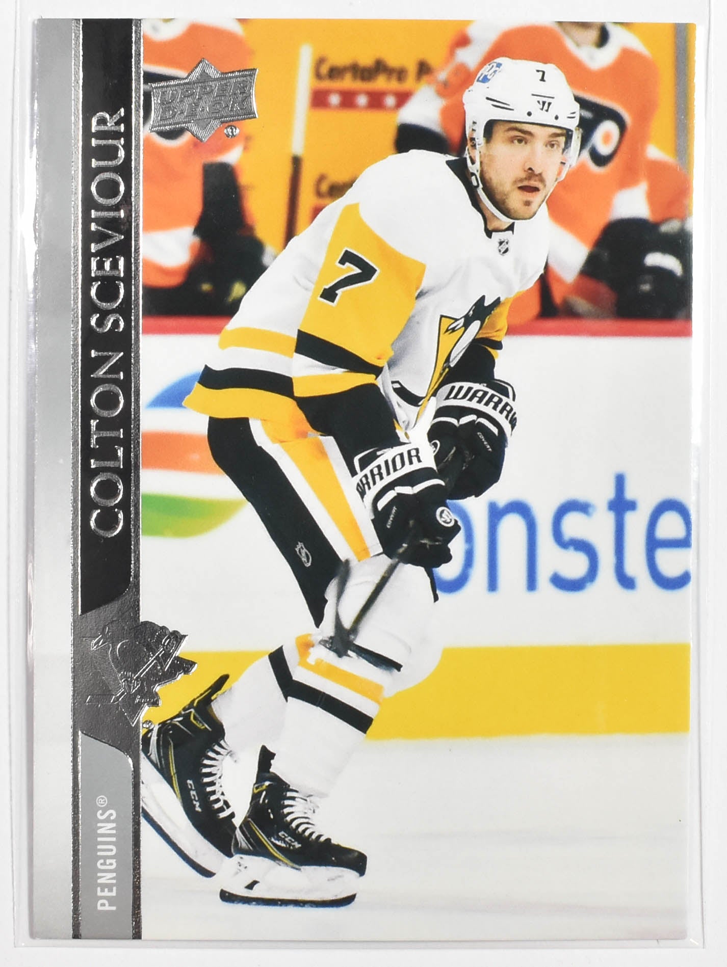 Colton Sceviour 612 Pittsburg Penguins Upper Deck 2021 Extended Series