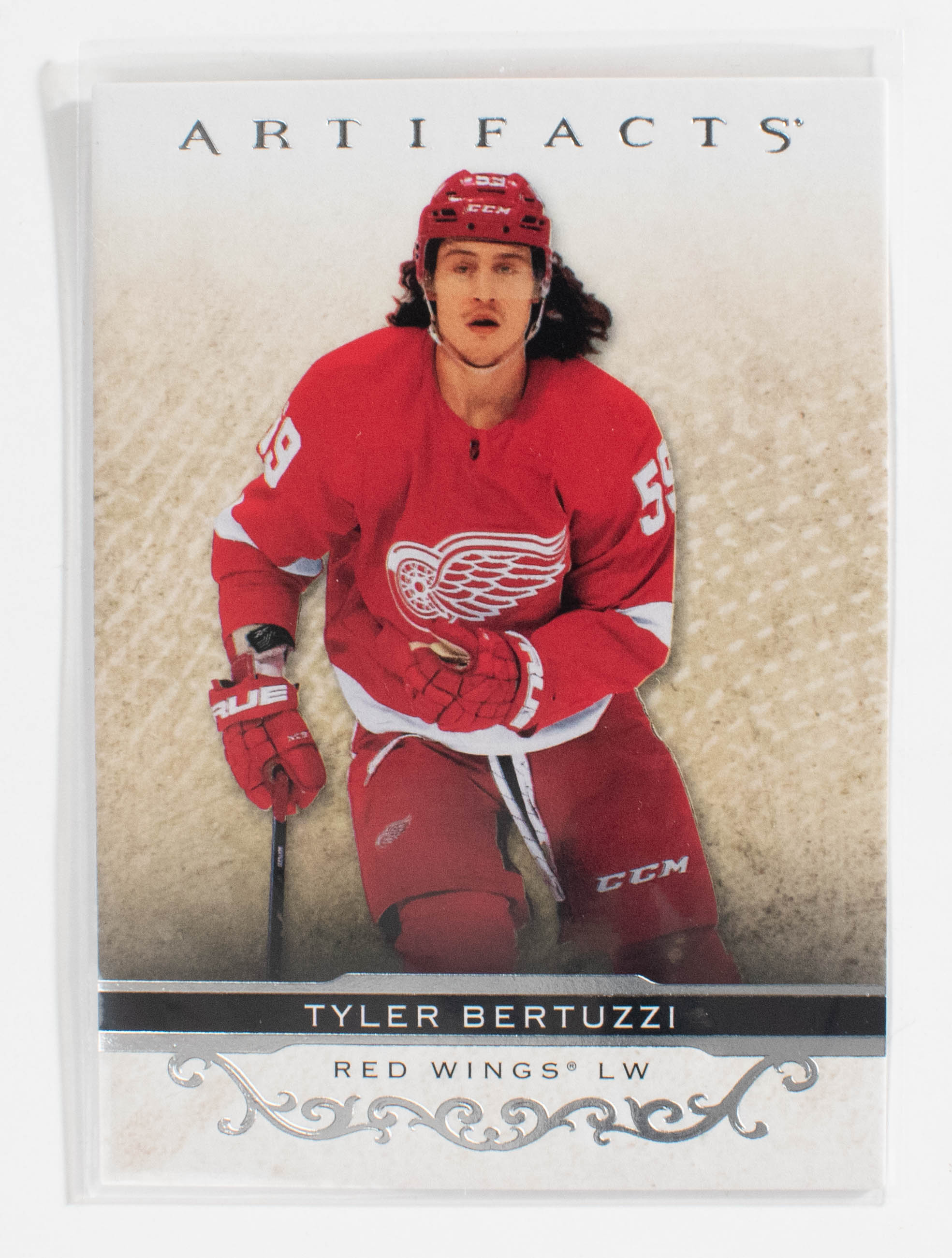 Tyler Bertuzzi 79 Red Wings Artifacts 21-22 Silver
