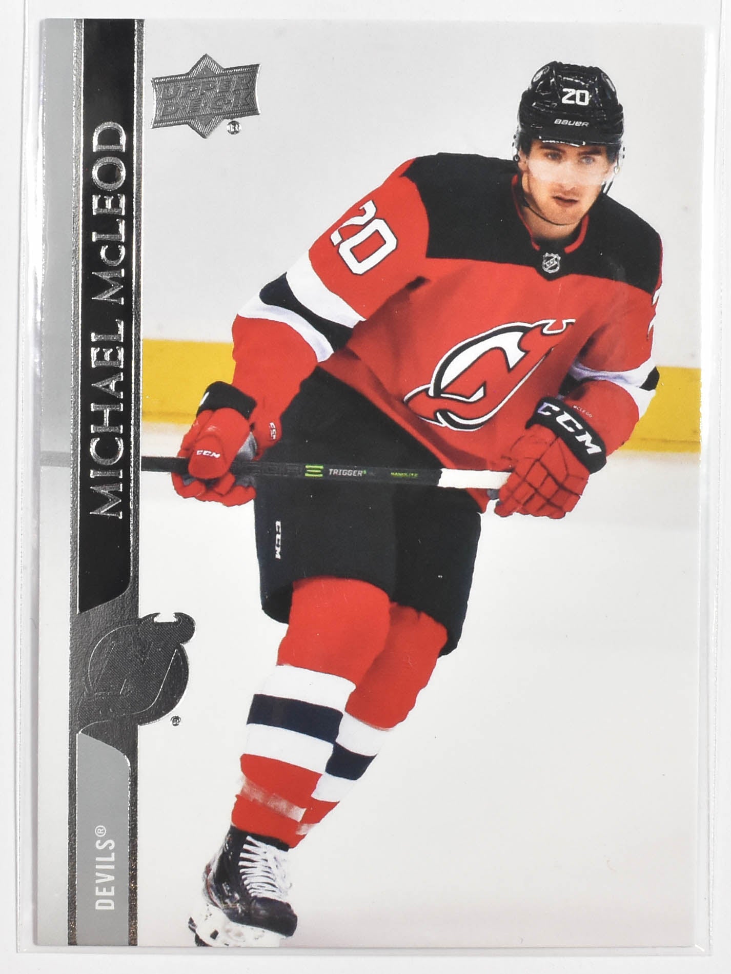 Michael Mcleod 584 New Jersey Devils Upper Deck 2021 Extended Series